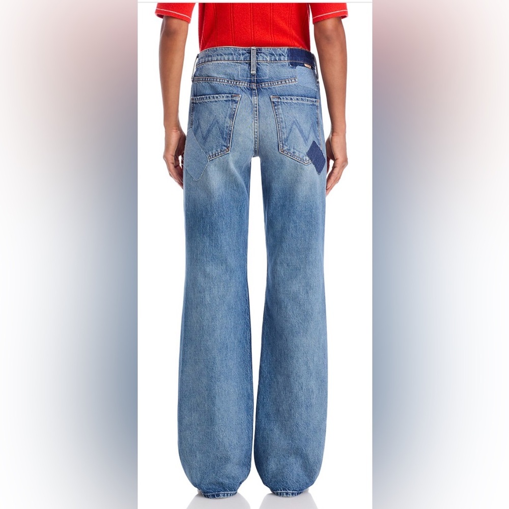 MOTHER The Bookie  Heel Jeans in Ironing Things Out⭐️RARE ⭐️28 Retail $348 - Picture 4 of 16